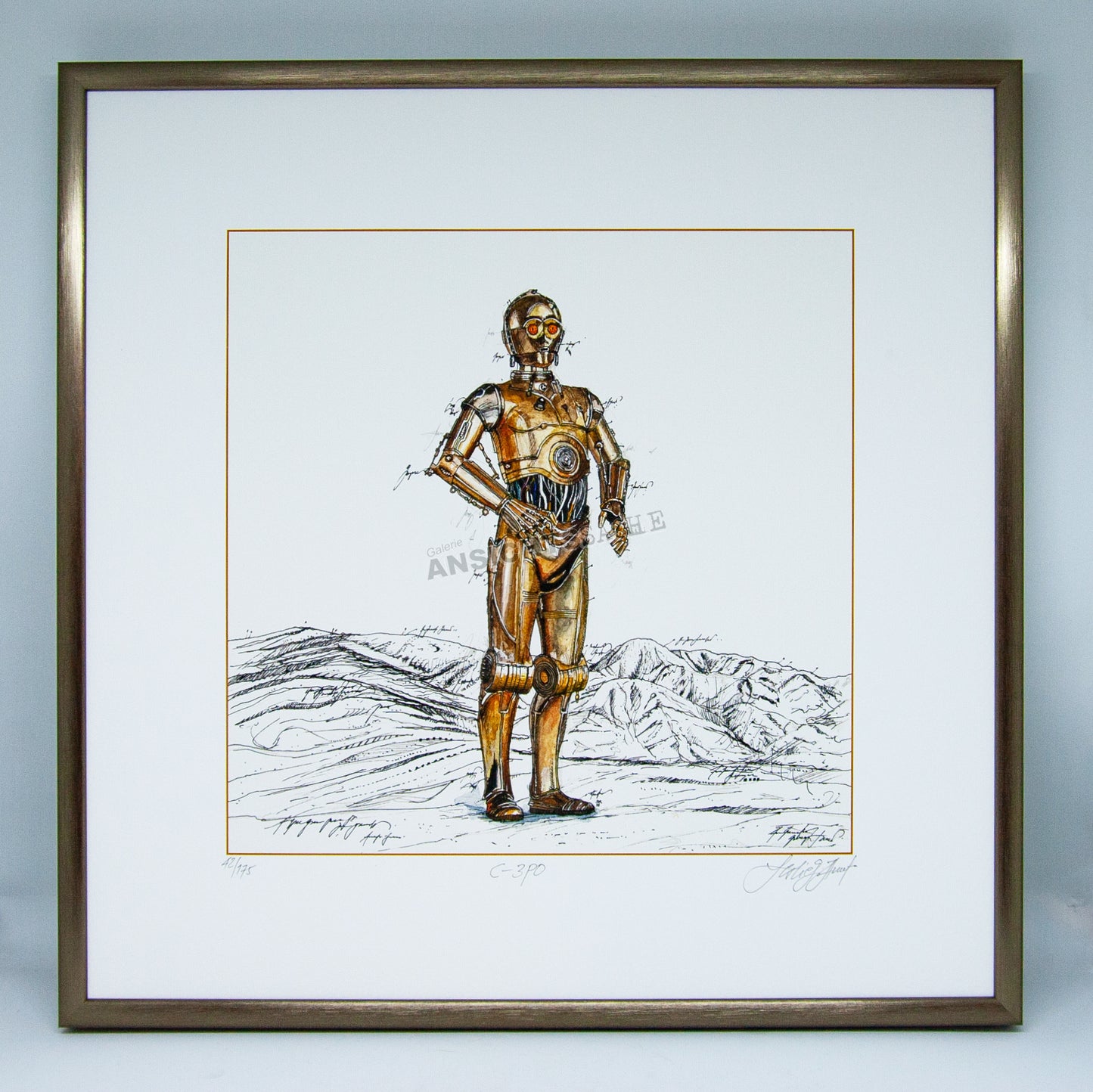 Kunstdruck "C-3PO"