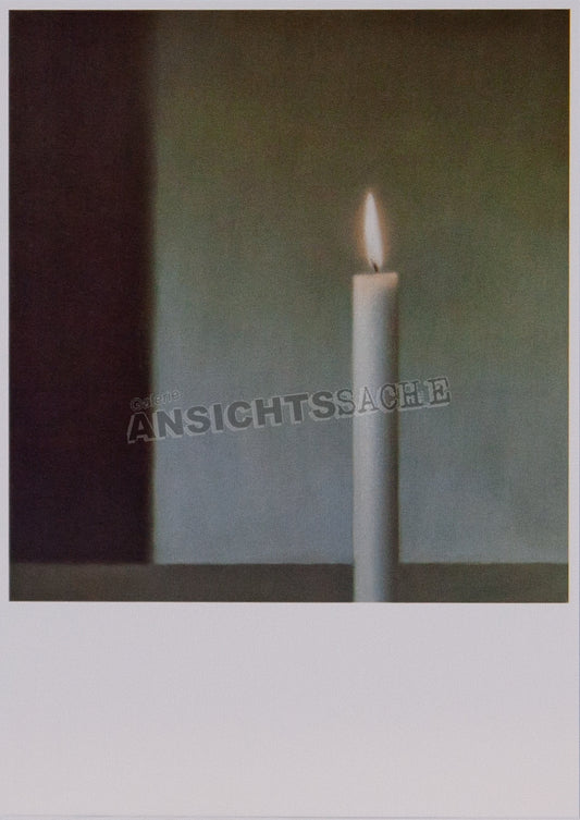 Postkarte "Gerhard Richter - Kerze"