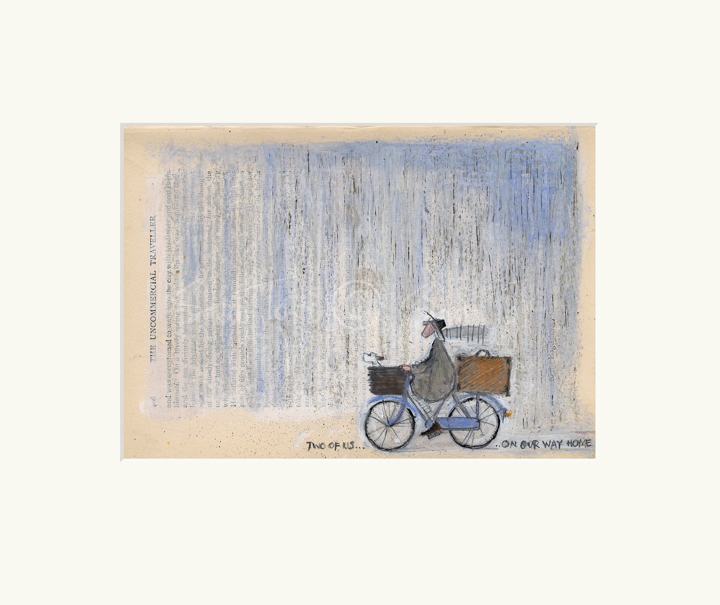 Giclée-Druck "Two of us...On our way home"