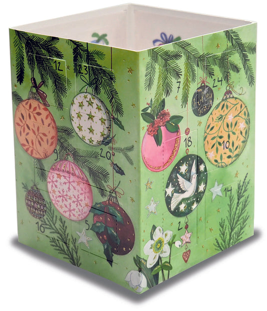 Leuchtender Adventskalender "Kugeln"