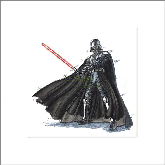 Kunstdruck "Darth Vader"