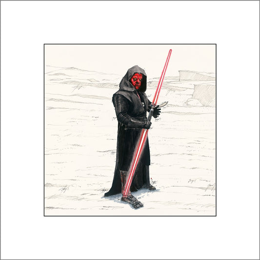 Kunstdruck "Darth Maul"
