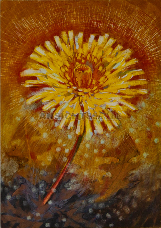 Postkarte "Loes Botman - Löwenzahn II"