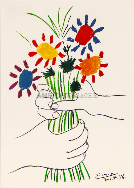 Postkarte "Pablo Picasso - Le Bouquet"