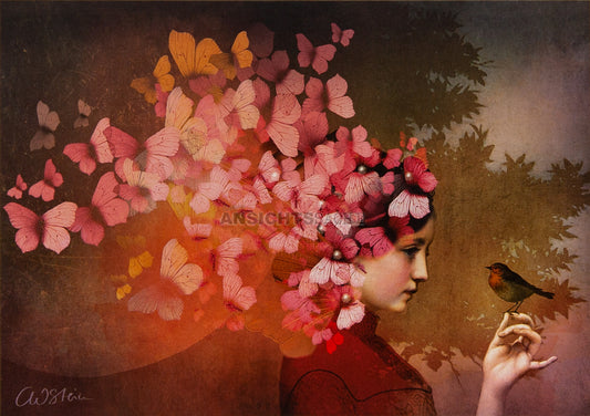 Postkarte "Catrin Welz-Stein - Freundschaft"