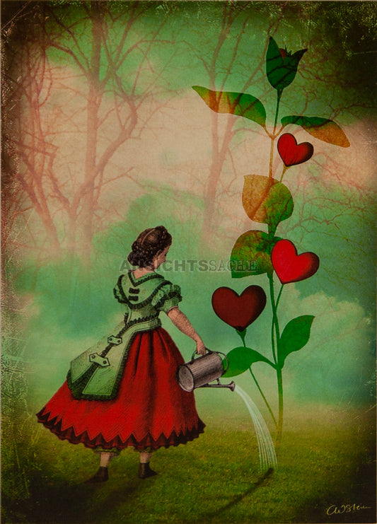 Postkarte "Catrin Welz-Stein - Die Saat der Liebe"