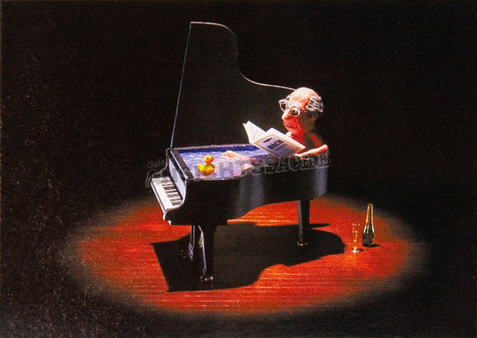 Postkarte "Frank Kunert - Das wohltempierte Klavier"