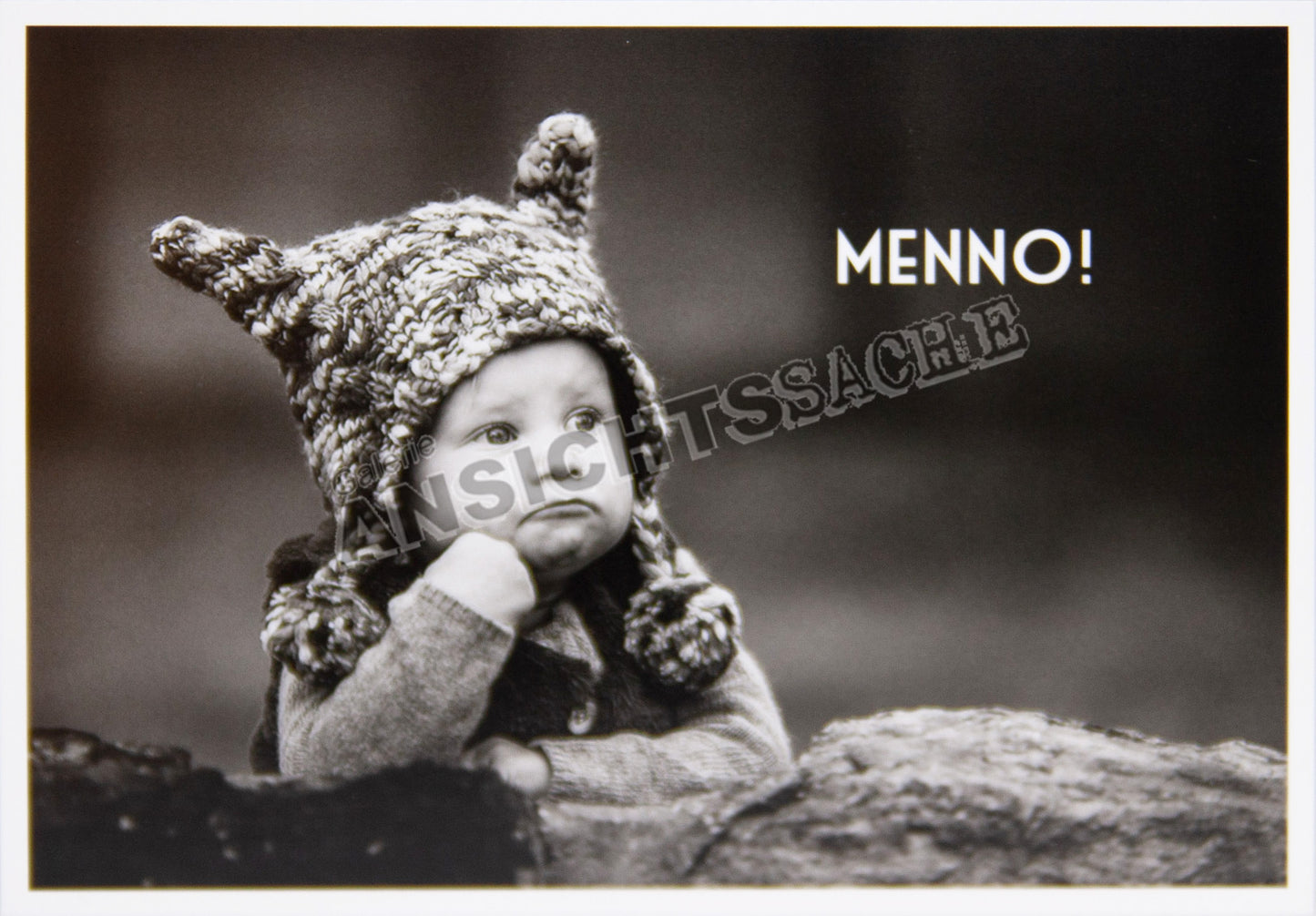 Postkarte "Menno!"