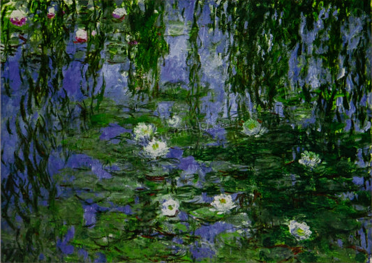 Postkarte "Claude Monet - Seerosen"