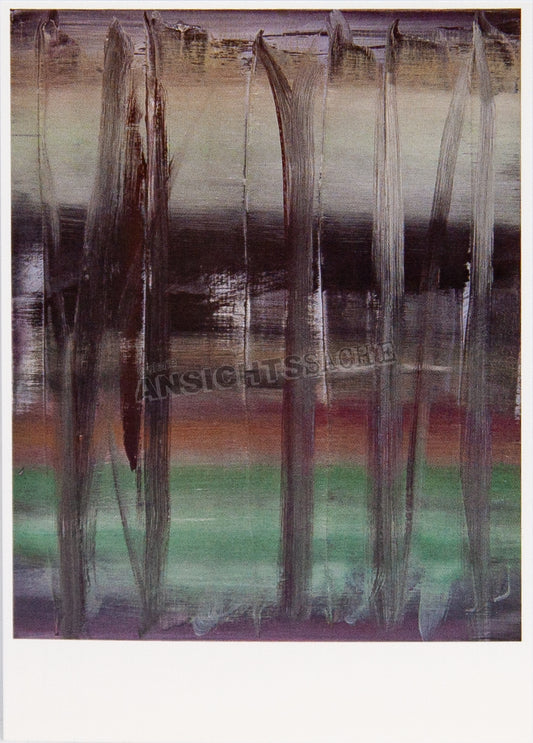Postkarte "Gerhard Richter - Abstraktes Bild"