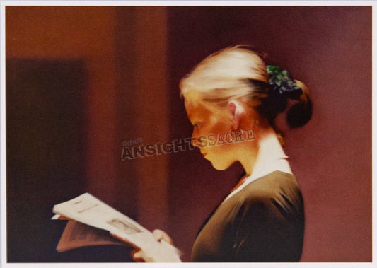 Postkarte "Gerhard Richter - Lesende"