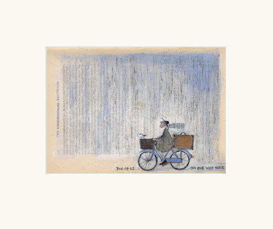 Giclée-Druck "Two of us...On our way home"