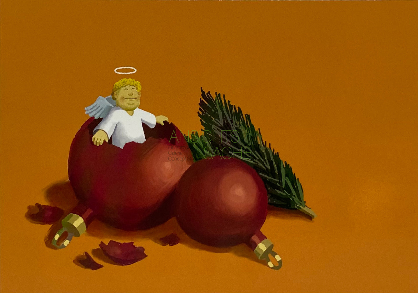 Weihnachtskarte "Rolf Tiermann - Fürchtet euch nicht"